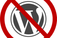 no wordpress